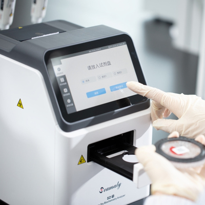 Seamaty SD1 Medical Dry Full Automatic Biochemistry Dry Biochemical Analyzer Blood Test Machine 200mm(L)*252mm(W)*299mm(H)